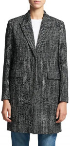 Женское пальто Theory Square Tweed Coat