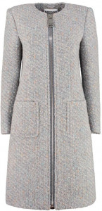 Женское пальто Moschino Boucle Knit Coat