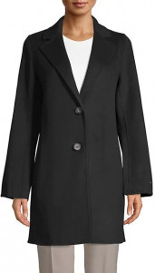 Женское пальто T Tahari Jayden Notch Lapel Coat