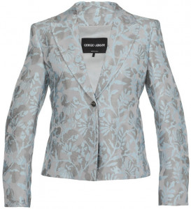 Женский синий пиджак Giorgio Armani Blue Jacket