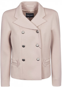 Женский розовый пиджак Giorgio Armani Fawn Jacket