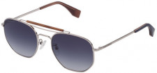 Солнечные очки унисекс авиатор Converse SCO13854579B Серебристый (54 mm)