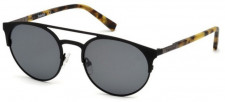 Женские солнцезащитные очки клабмастеры черные Timberland TB9120-5402D (54 mm)