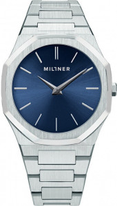 Мужские наручные часы с серебряным браслетом Oxford Ocean  Millner