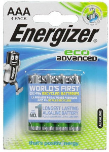 Батарейка или аккумулятор для фото- и видеотехники ENERGIZER Eco Advanced E91
