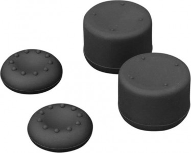 White shark set of Wheezer pads for PS5 black pad