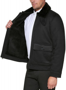 Мужская куртка из искусственной замши, созданная для Macy's