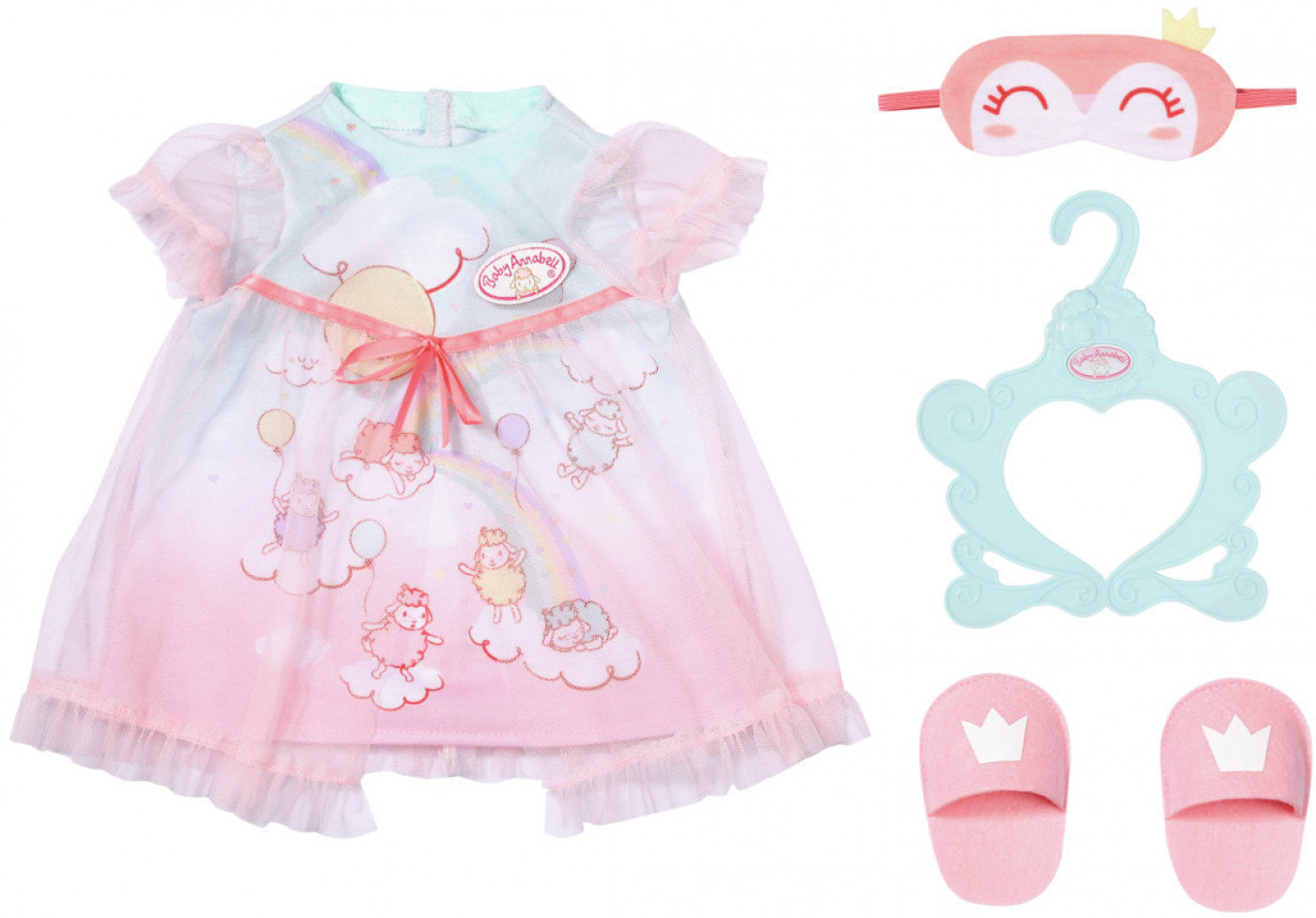 Baby Annabell Sweet Dreams Gown Комплект одежды для куклы 705537