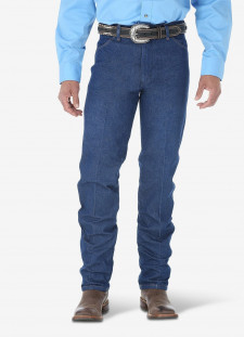 Мужские синие джинсы прямые Wrangler Mens Cowboy Cut Original Straight Fit Jeans