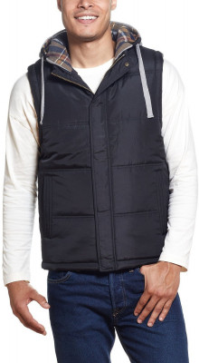 Мужской пуховик с капюшоном