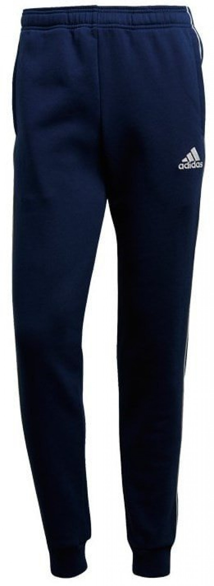Мужские брюки спортивные синие зауженные трикотажные на резинке джоггеры Adidas Core 18 цвет синий размер 170 - 175 cm/M Male — купить недорого с доставкой, 49759