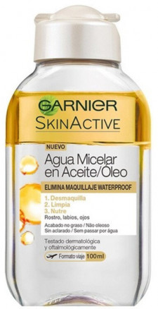 Garnier Skinactive Micellar Water with Oils Мицеллярная вода с маслами для снятия макияжа 100 мл