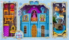 Кукольный домик Mega Creative Замок с звуковыми и световыми эффектами, 2 этажа,с аксессуарами, 61x35x10 см