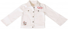 Детская демисезонная куртка или пуховик для девочек Kinderkind Toddler Girls Denim Jacket