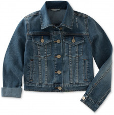 Детская демисезонная куртка или пуховик для девочек Calvin Klein Jeans Big Girls Denim Jacket