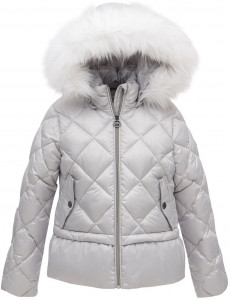 Куртка или пуховик для девочки Michael Kors Little Girls Peplum Puffer Jacket