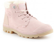 Женские ботинки кожаные нежно-розовые Inny