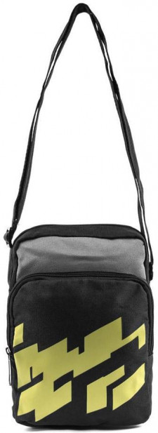 Мужская сумка через плечо повседневная тканевая маленькая планшет черная UMBRO Veloce