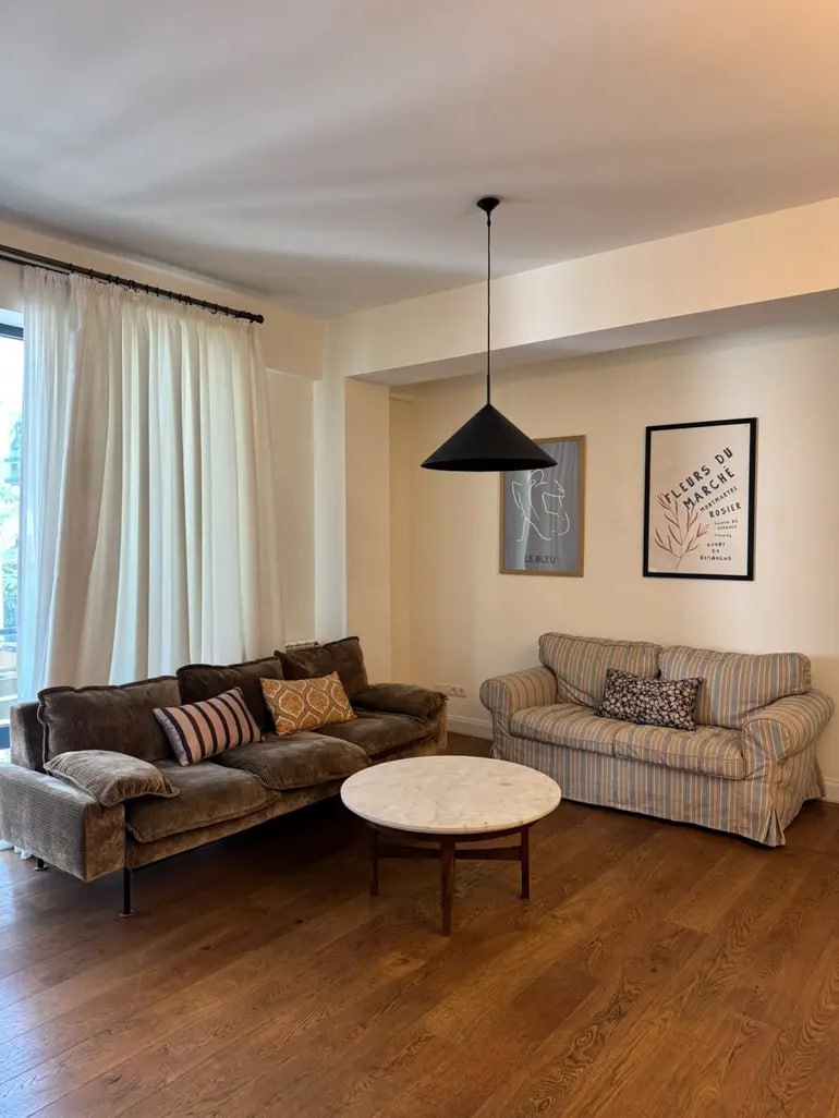 3-room apartment on Taktakishvili Street, $2000/month