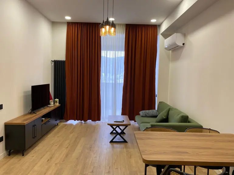 2-room apartment in Saburtalo on Nutsubidze Street, $800/month