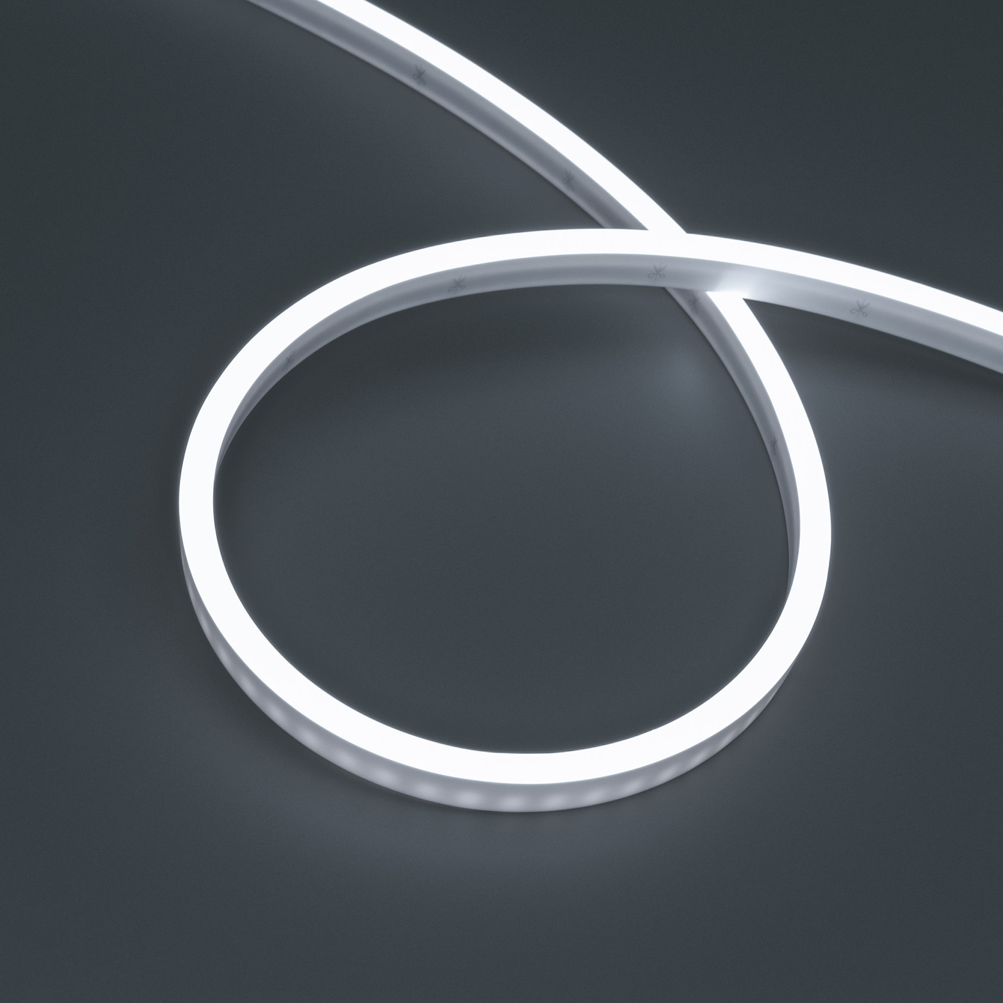Лента герметичная WAVE-SIDE-PU-A120-06x12mm 24V White5700 (8 W/m, IP68, 3m, wire x1) (Arlight, Вывод прямой, 3 года)