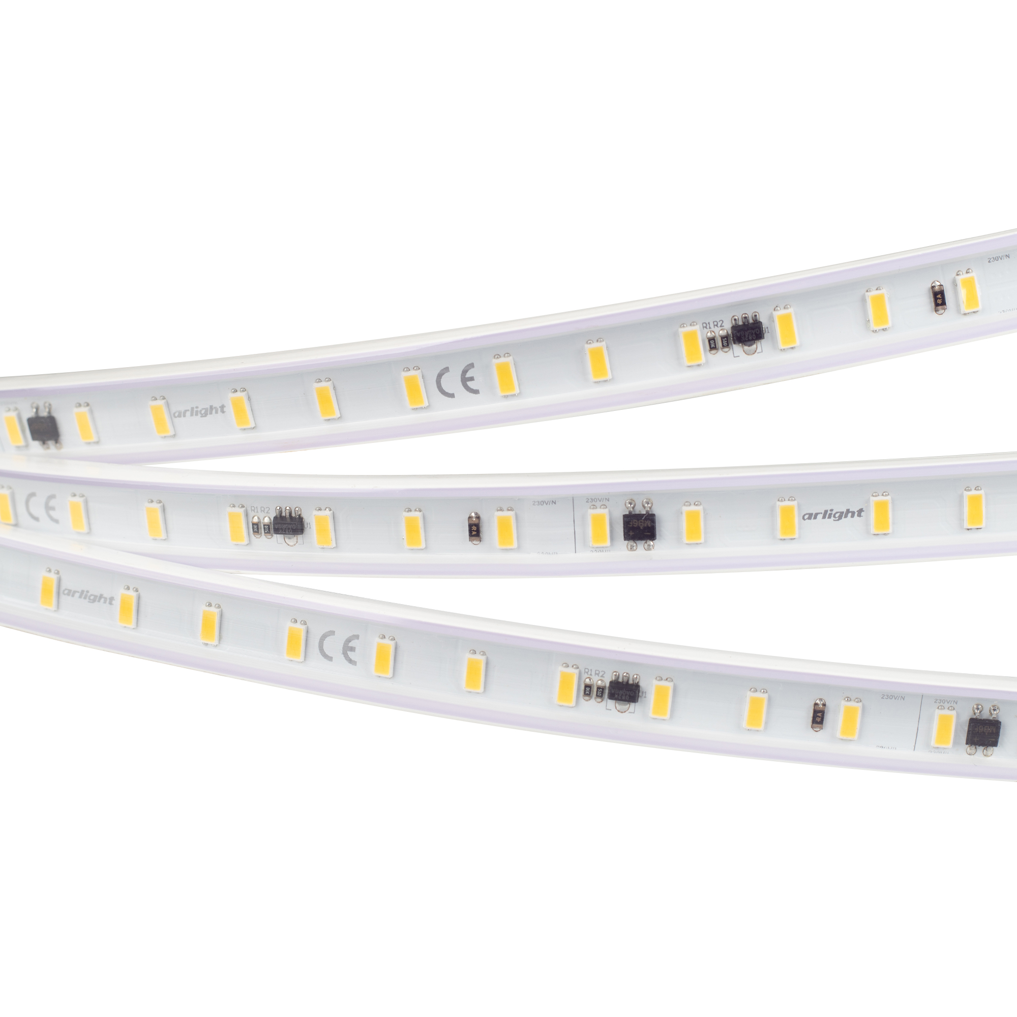 Лента герметичная ARL-PV-C72-15.5mm 230V Warm2700 (14 W/m, IP65, 5630, 50m) (Arlight, 14 Вт/м, IP65)