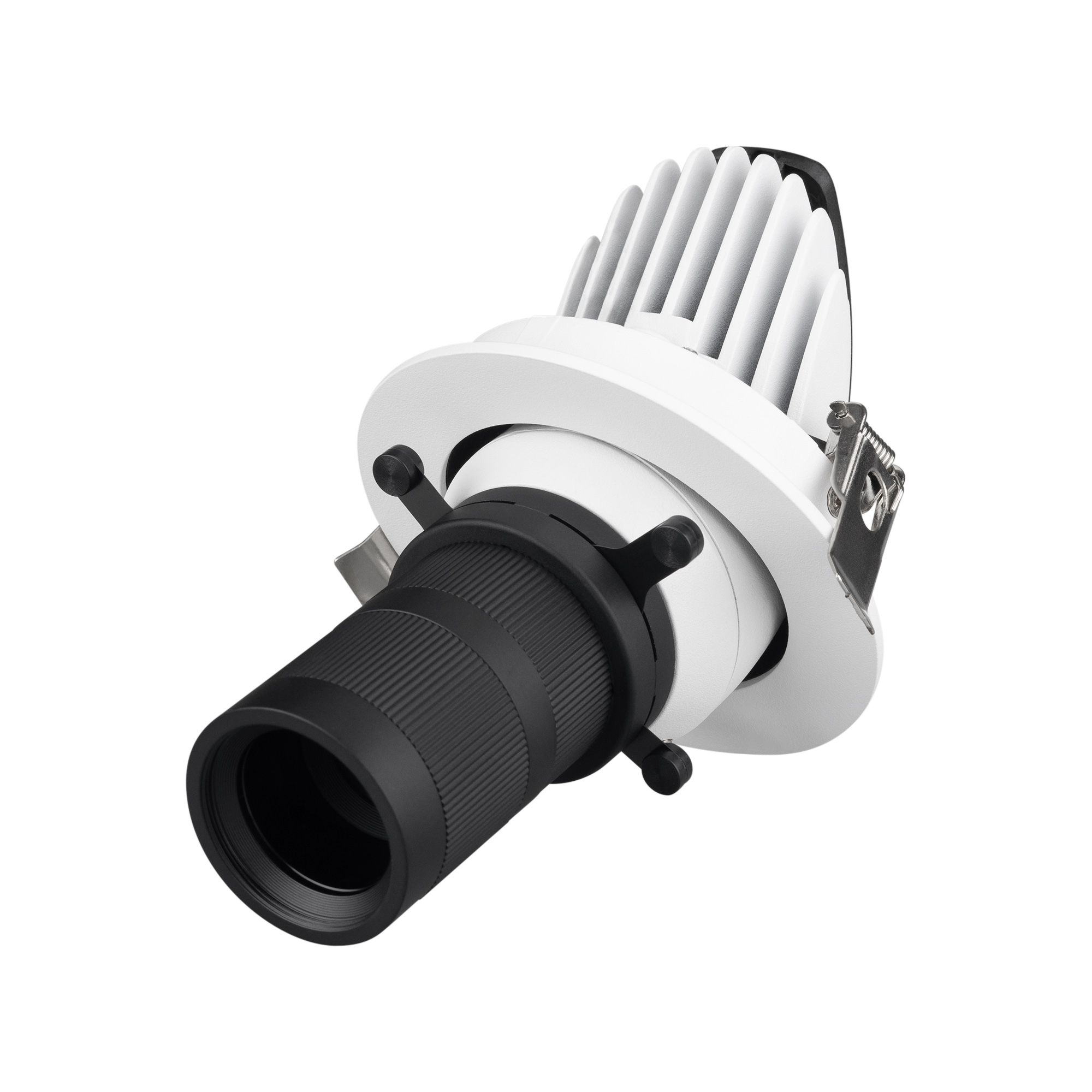 Светильник LGD-ARTIFACT-BUILT-FLAP-CROP-ZOOM-R90-12W Warm3000 (Черный, 20-35 deg, 230V) (Arlight, IP20 Металл, 5 лет)