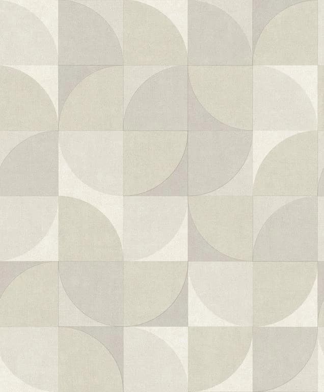 IW3402 Обои GRANDEСO (0,53х10)м Inspiration Wall квадраты бежевые