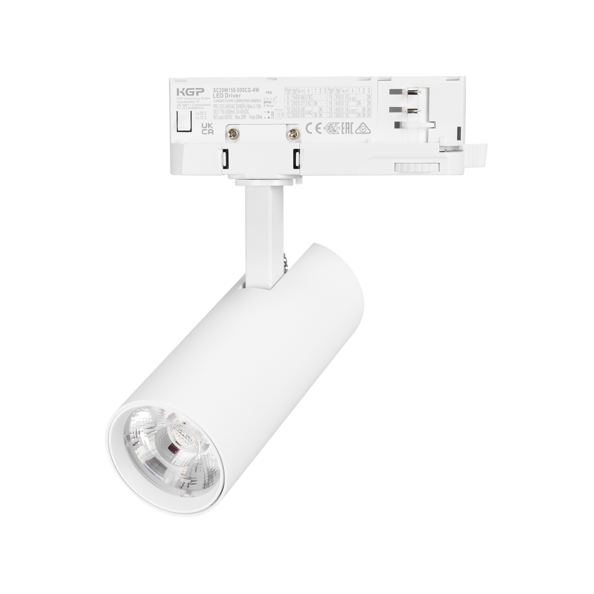 Светильник LGD-GERA-TRUECOLOR-4TR-R55-10W Warm3000 CRI98 (Белый, 24 deg, 230V) (Arlight, IP20 Металл, 5 лет)