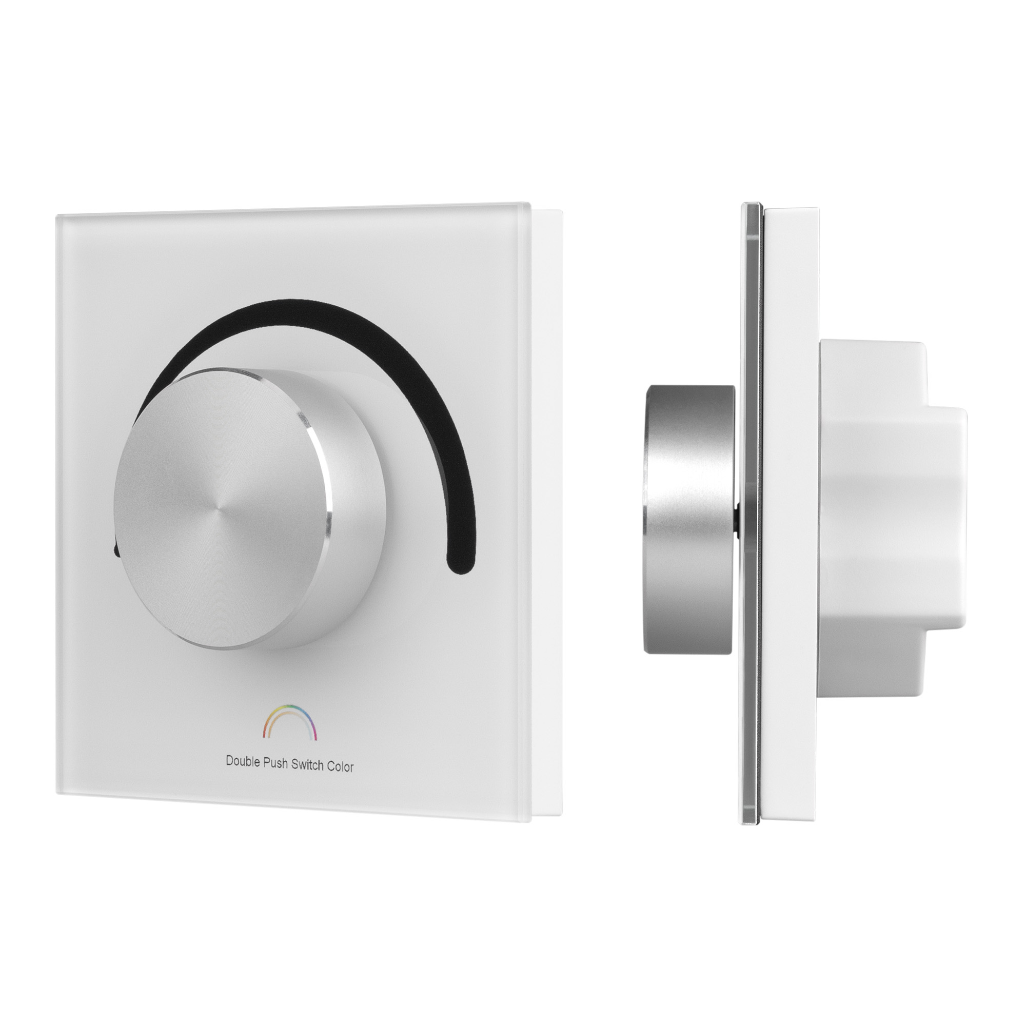 INTELLIGENT ARLIGHT Роторная панель SMART-PWM-103-31-MULTI белый (12-48V, 3x4A, TUYA Wi-Fi, 2.4G) (IARL, IP20 Пластик, 5 лет)