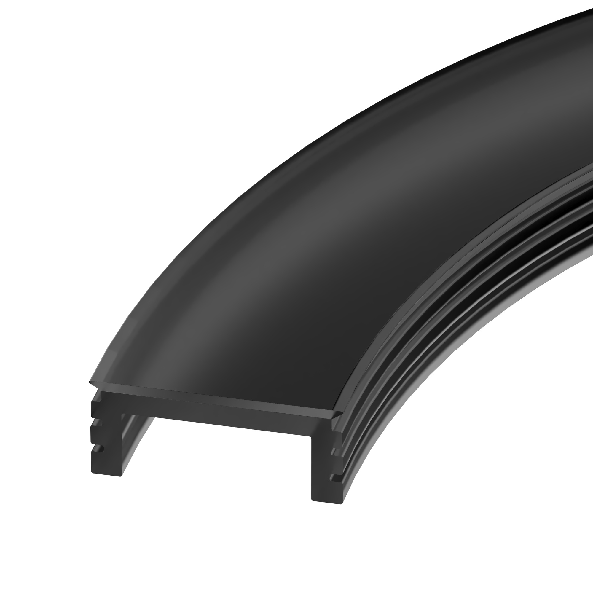 Экран LINE-3535-BENT-SIDE-2M OPAL BLACK (Arlight, -)