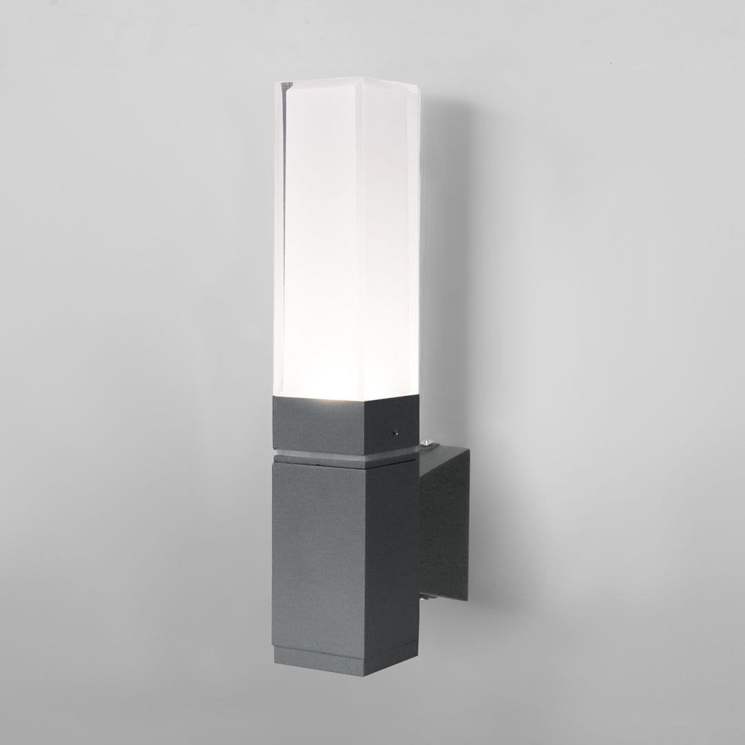 Настенный светодиодный светильник cерый IP54 1534 TECHNO LED