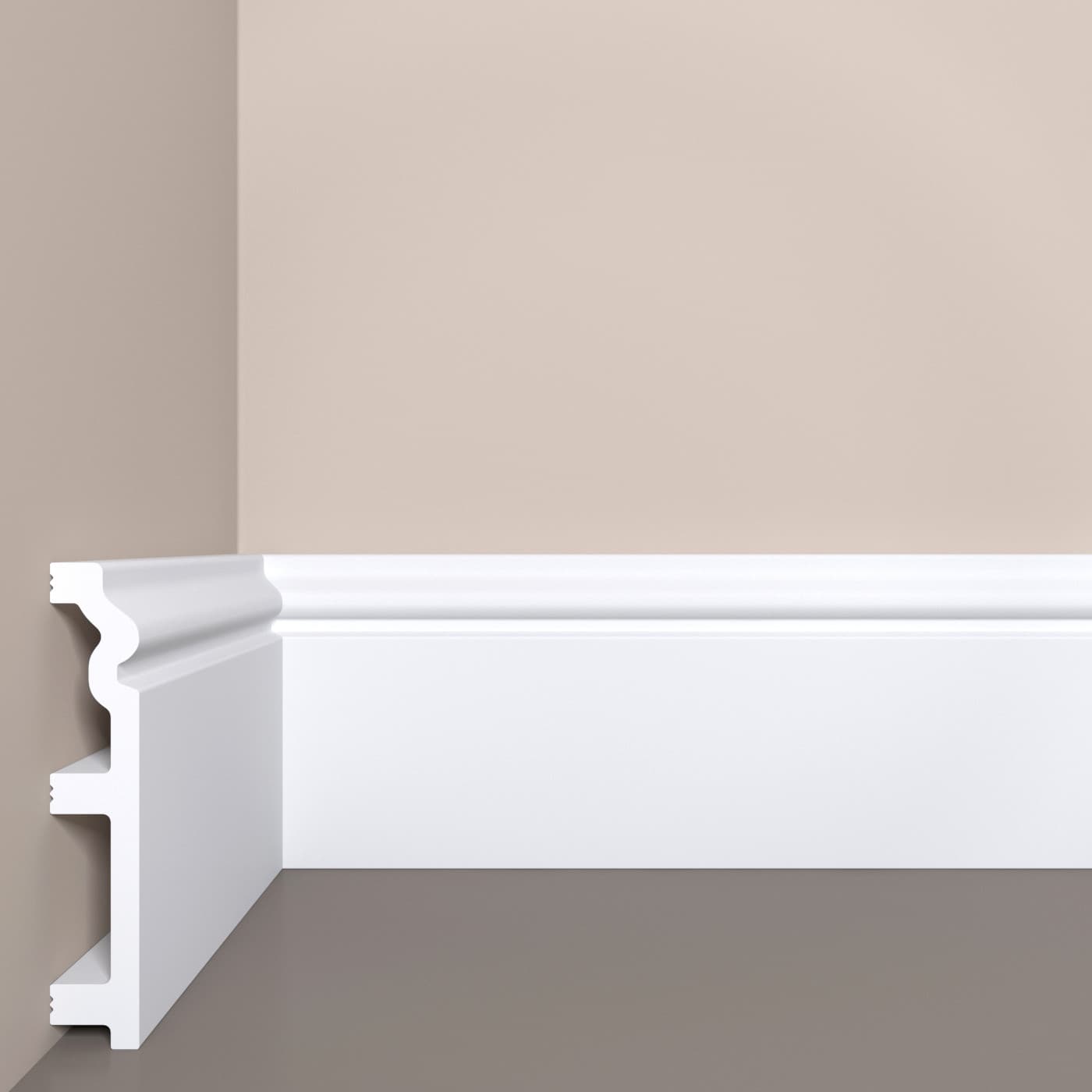 П5 Плинтус напольный Bello Deco XPS (120х22)мм 2м