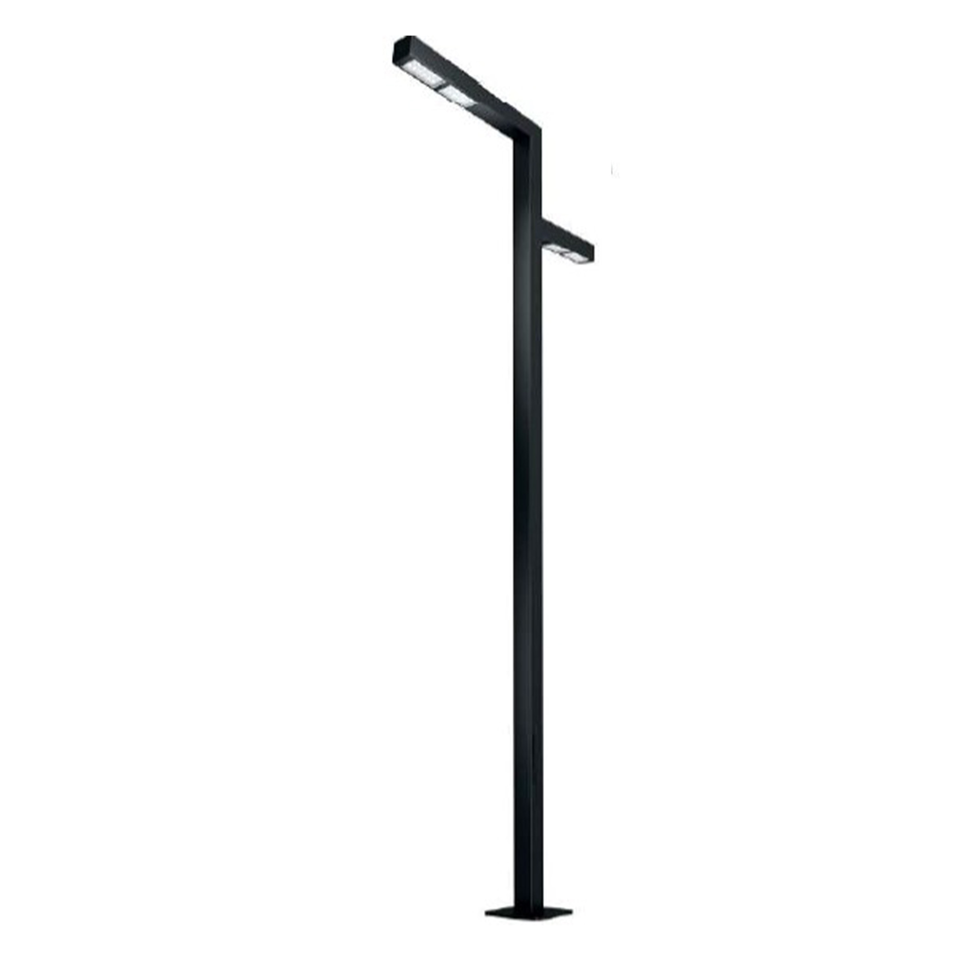 Опора-светильник OXOR-STER-Z-1600x100x100-L4000-70W Warm3000 (BK, 230V) IP65 (Arlight, -)