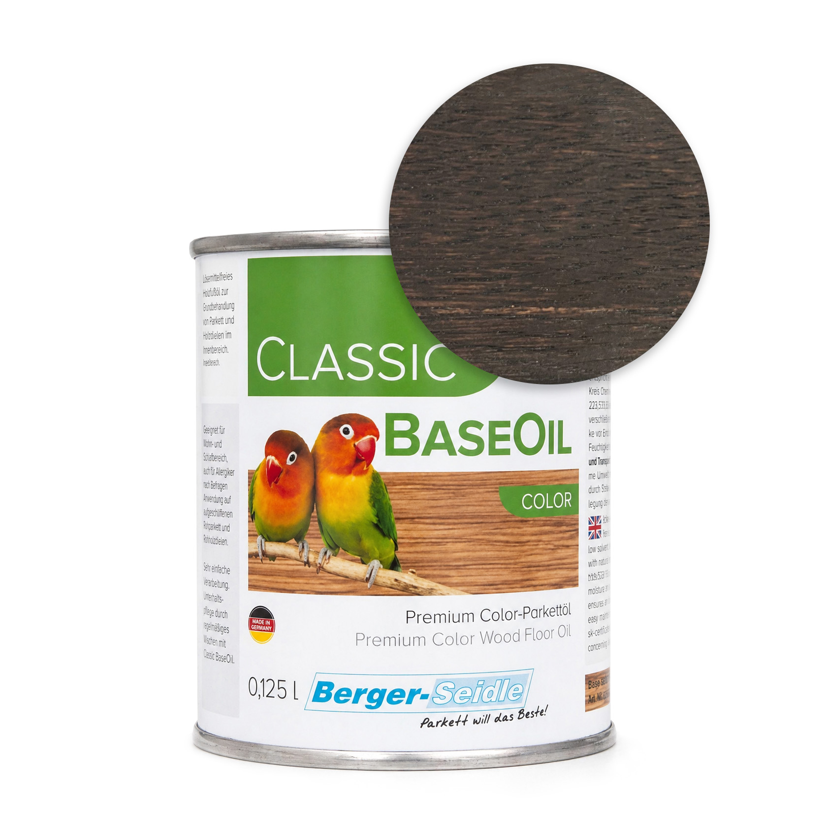 Масло цветное Berger BaseOil Color. Венге/Wenge, 1 л.