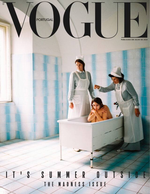 Обложка Vogue Portugal, The Madness Issue, июль 2020