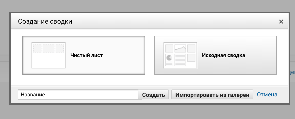 Как настроить сводки, виджеты и сегменты в Google Analytics