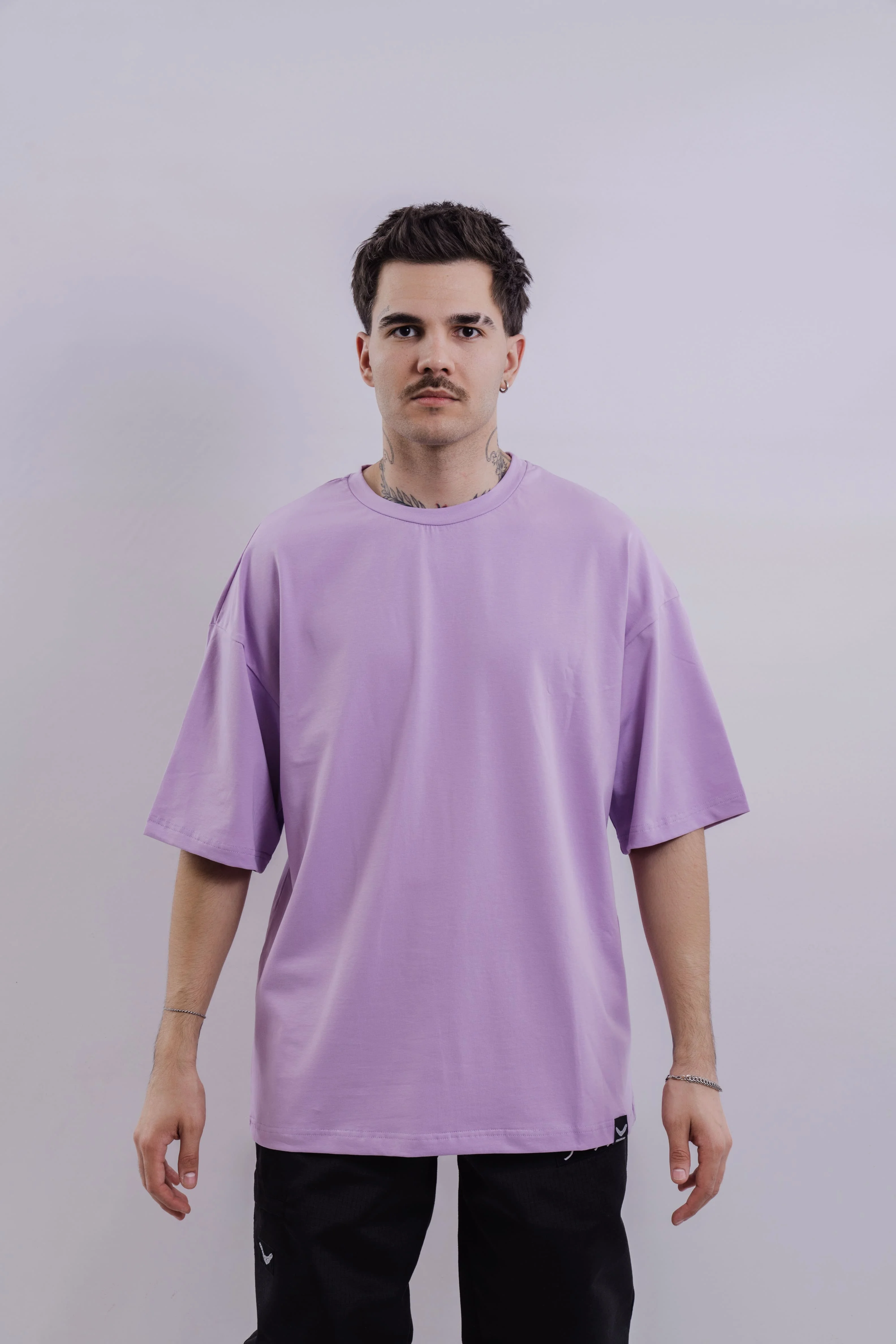 Футболка BMGBRAND (Oversize UR)  Сиреневый — фото
