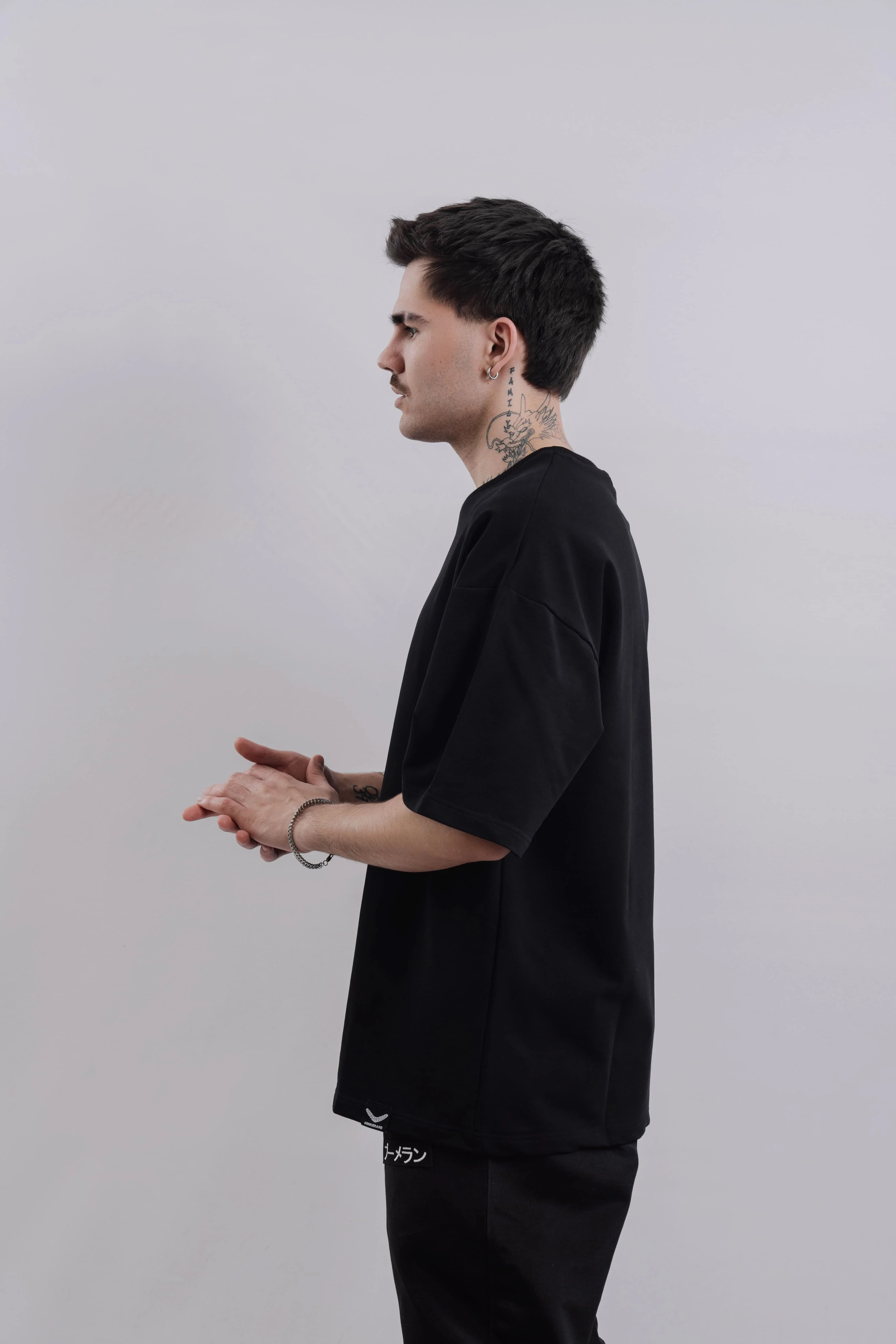 Футболка BMGBRAND (Oversize UR)  Черный — фото 4