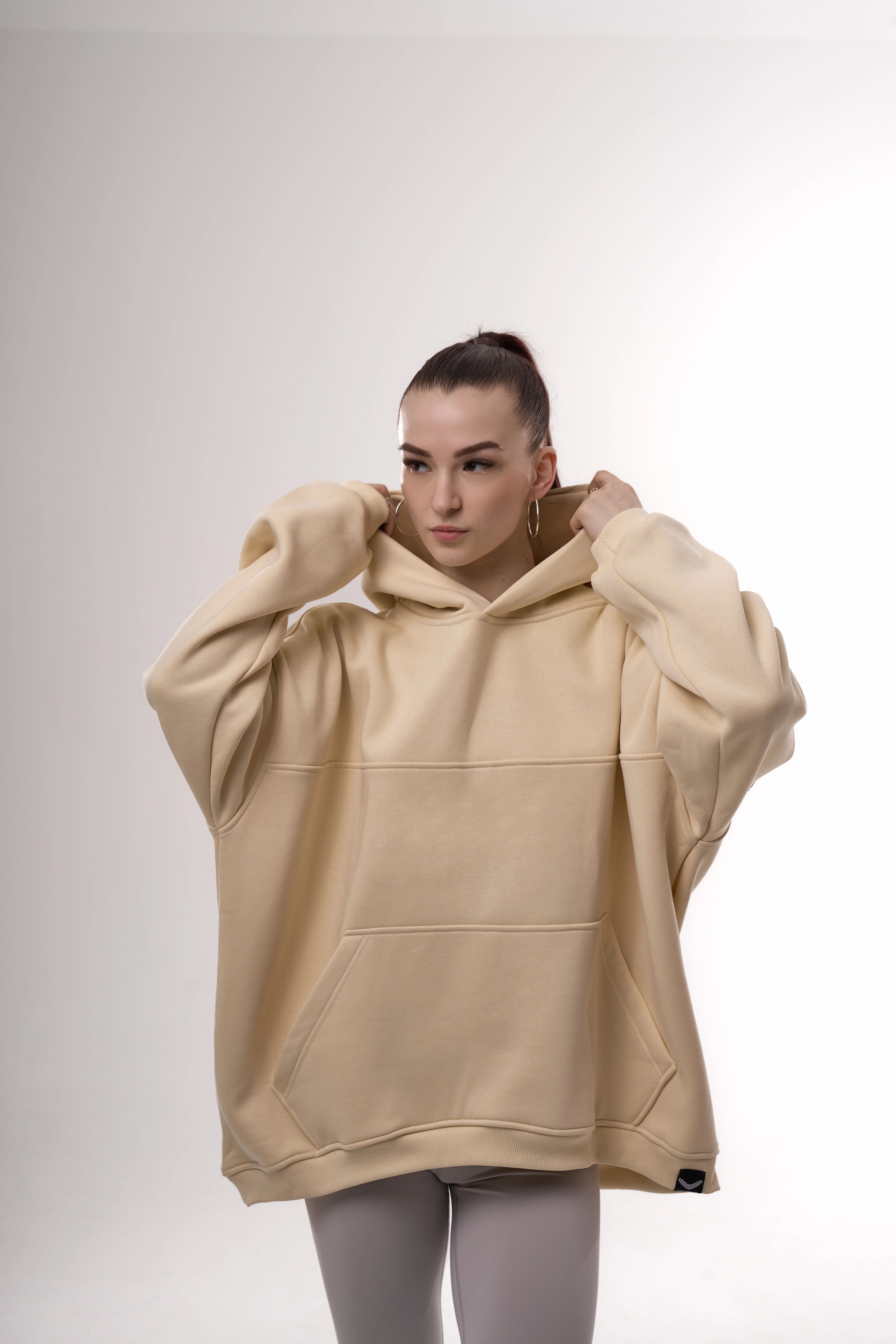 Худи BMGBRAND (oneSize) Молочный — фото 4