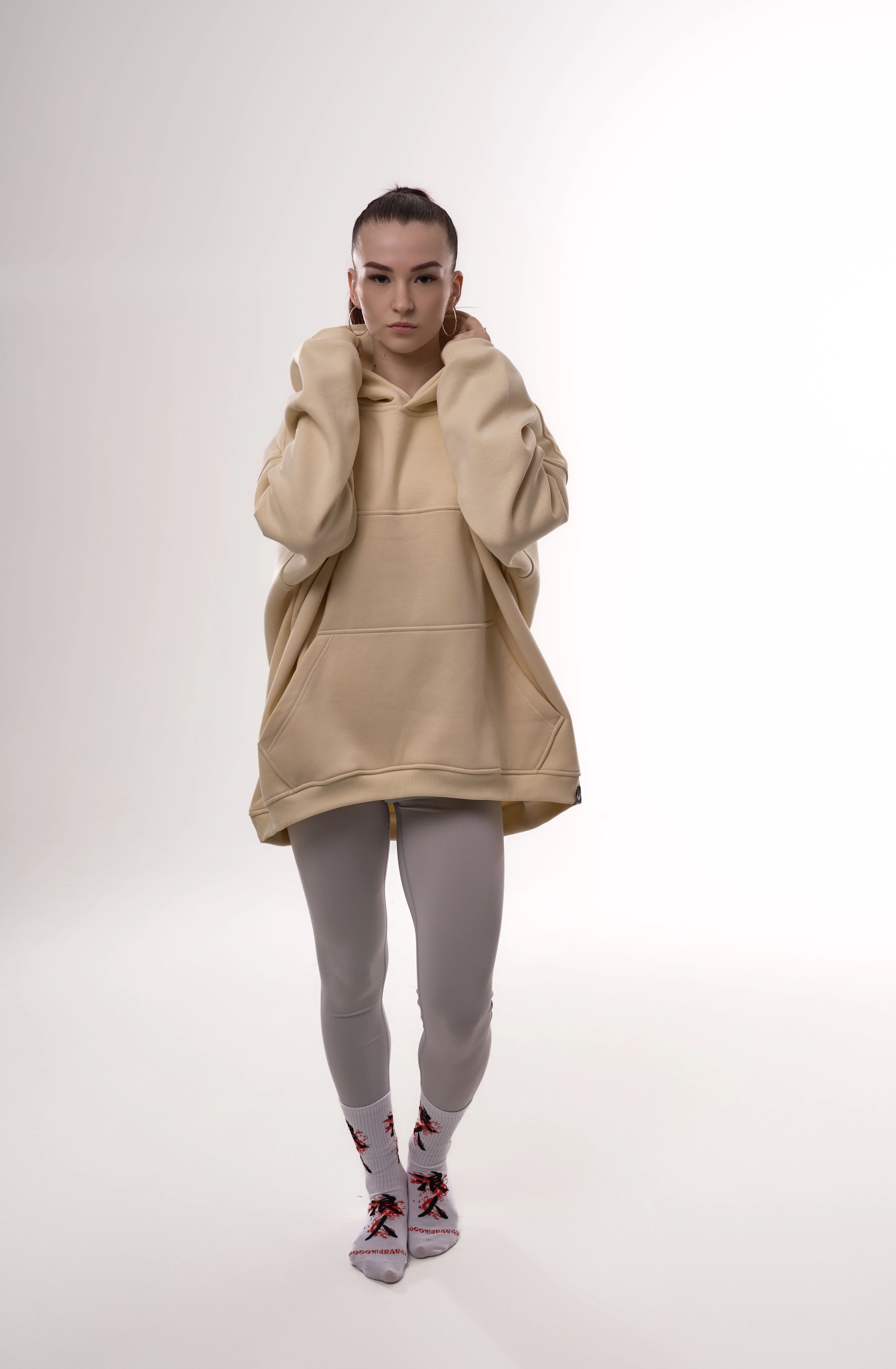 Худи BMGBRAND (oneSize) Молочный — фото 6