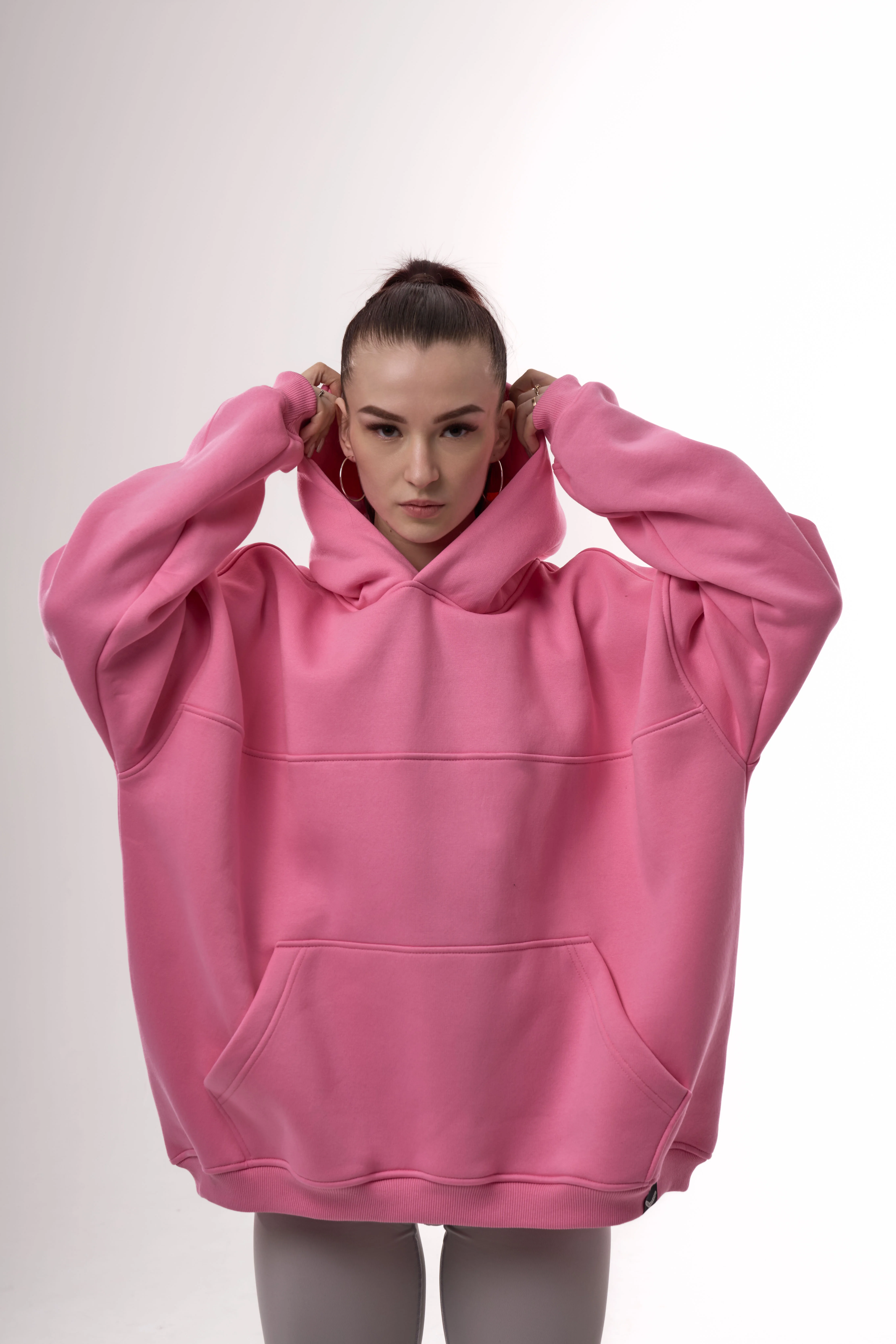 Худи BMGBRAND (oneSize) Розовый — фото 4