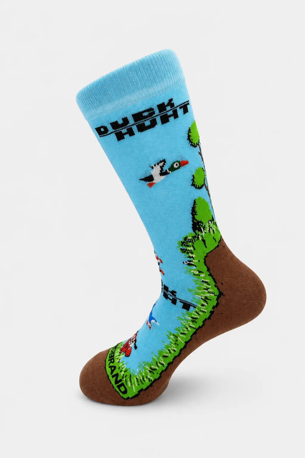 Носки BMGBRAND  (Duck Hunt N202) Голубой (40-45) — фото 4