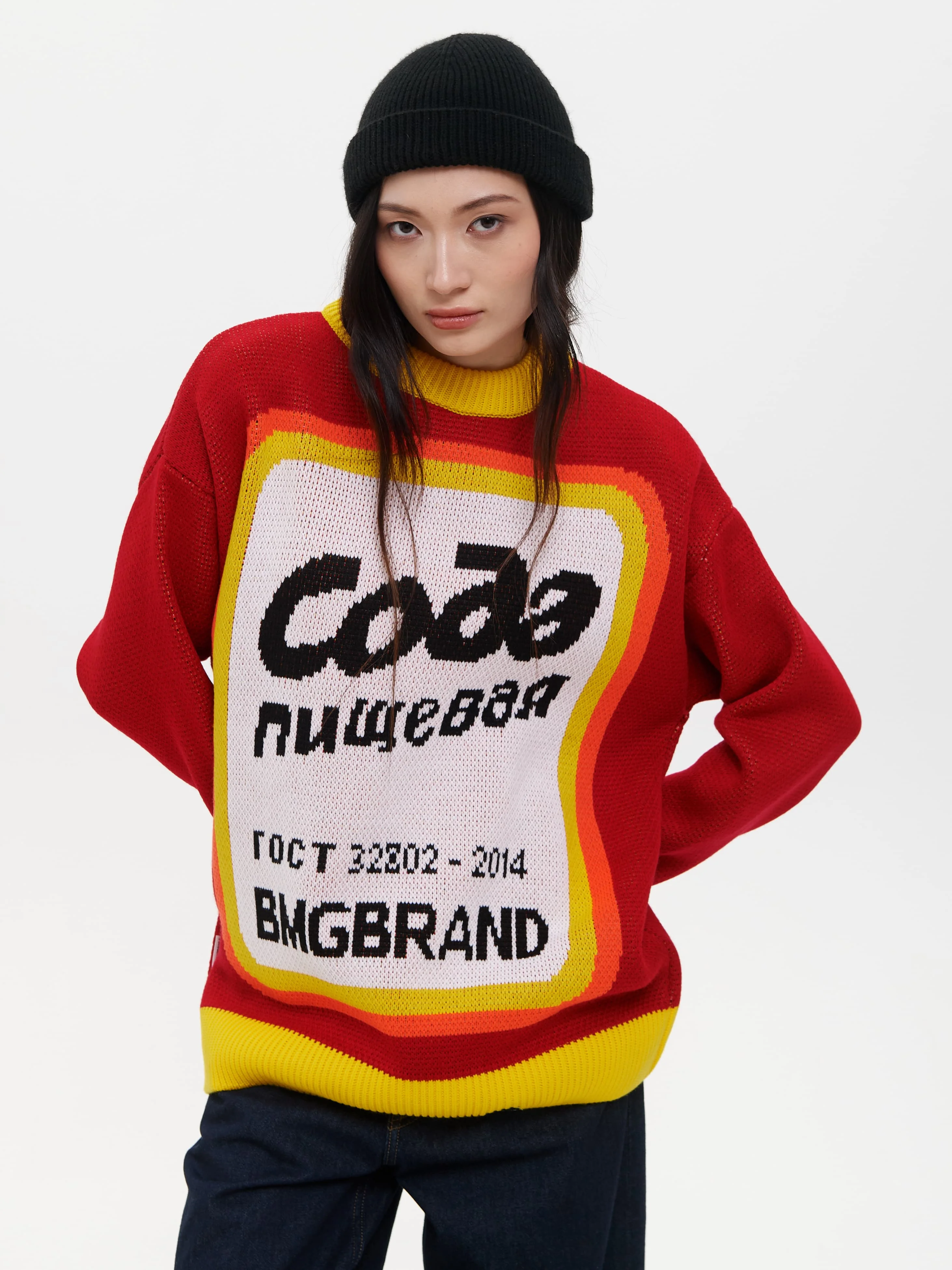 Свитер BMGBRAND Сода PN025 (Красный) — фото 2