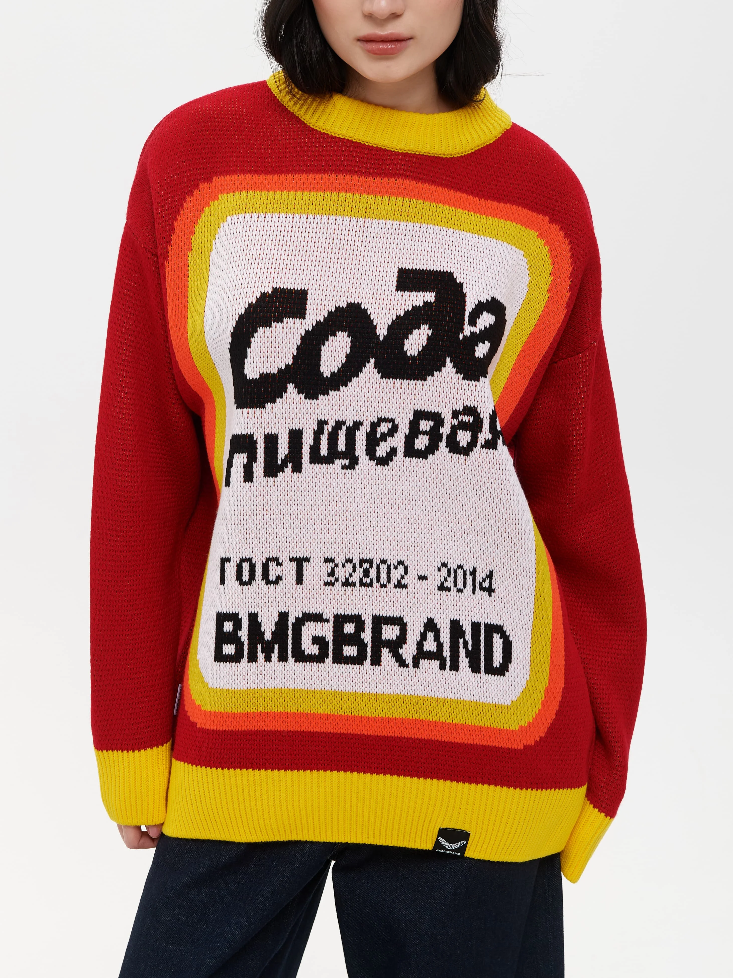 Свитер BMGBRAND Сода PN025 (Красный) — фото