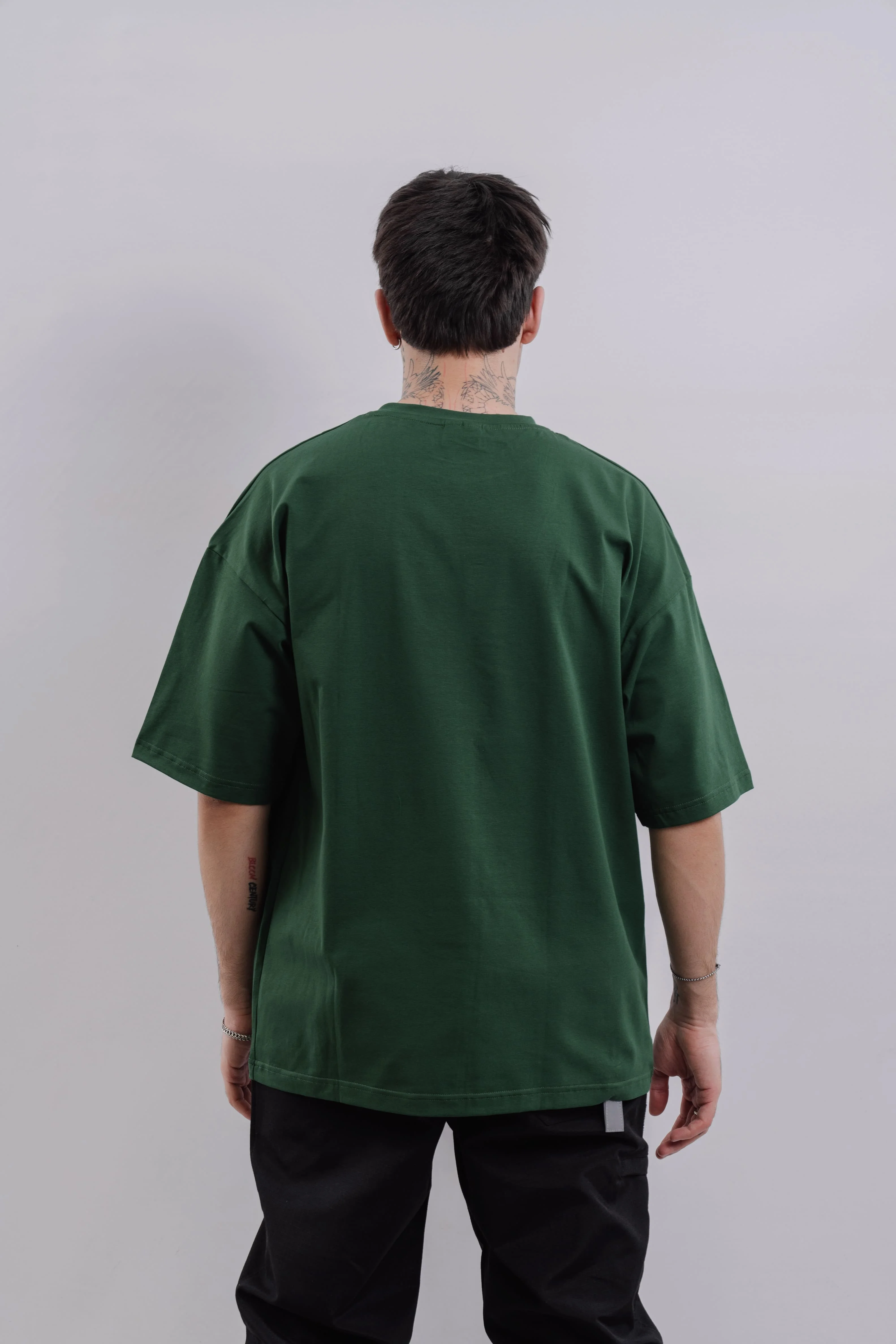 Футболка BMGBRAND (Oversize UR)  Зеленый — фото 3