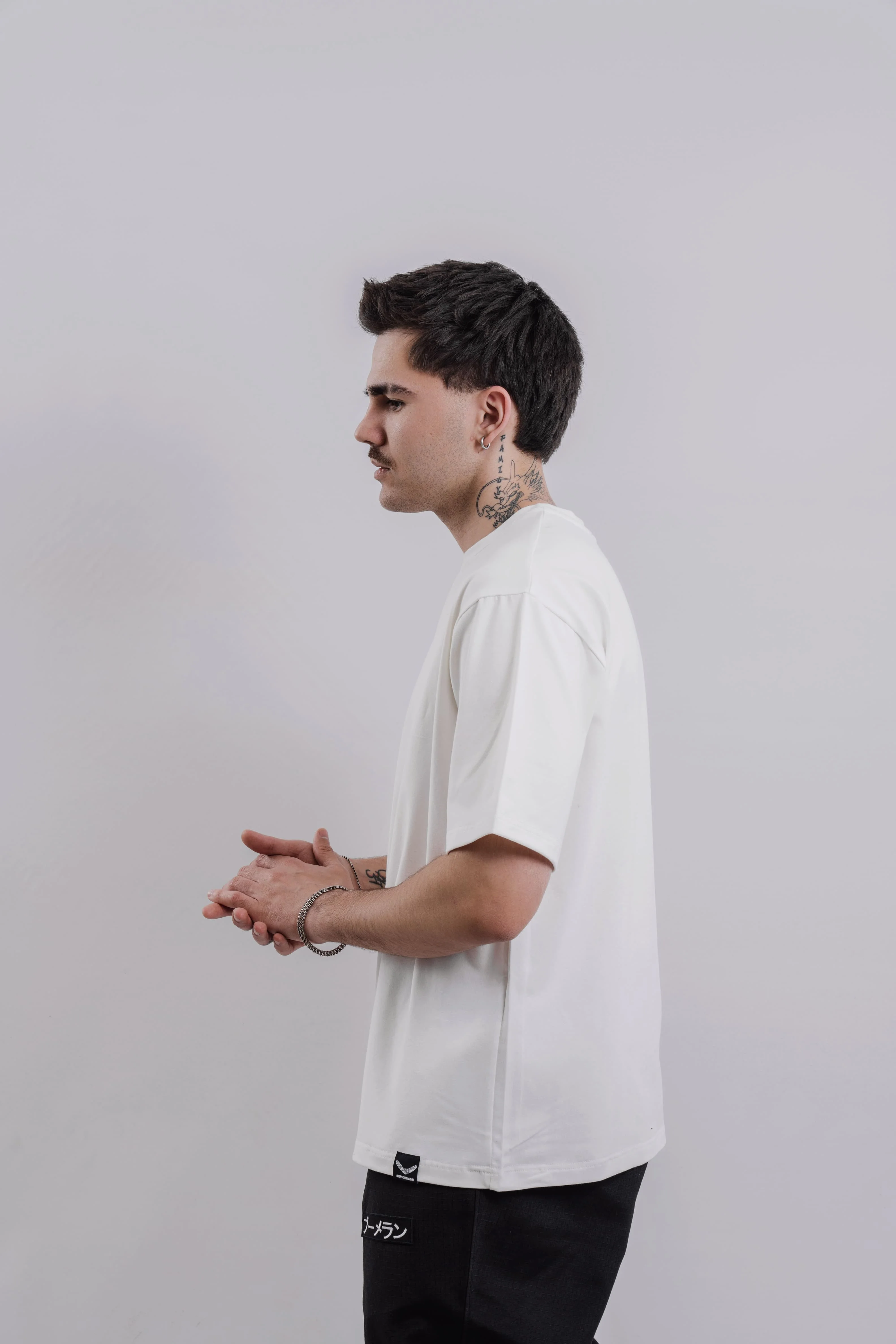 Футболка BMGBRAND (Oversize UR) Белый — фото 4