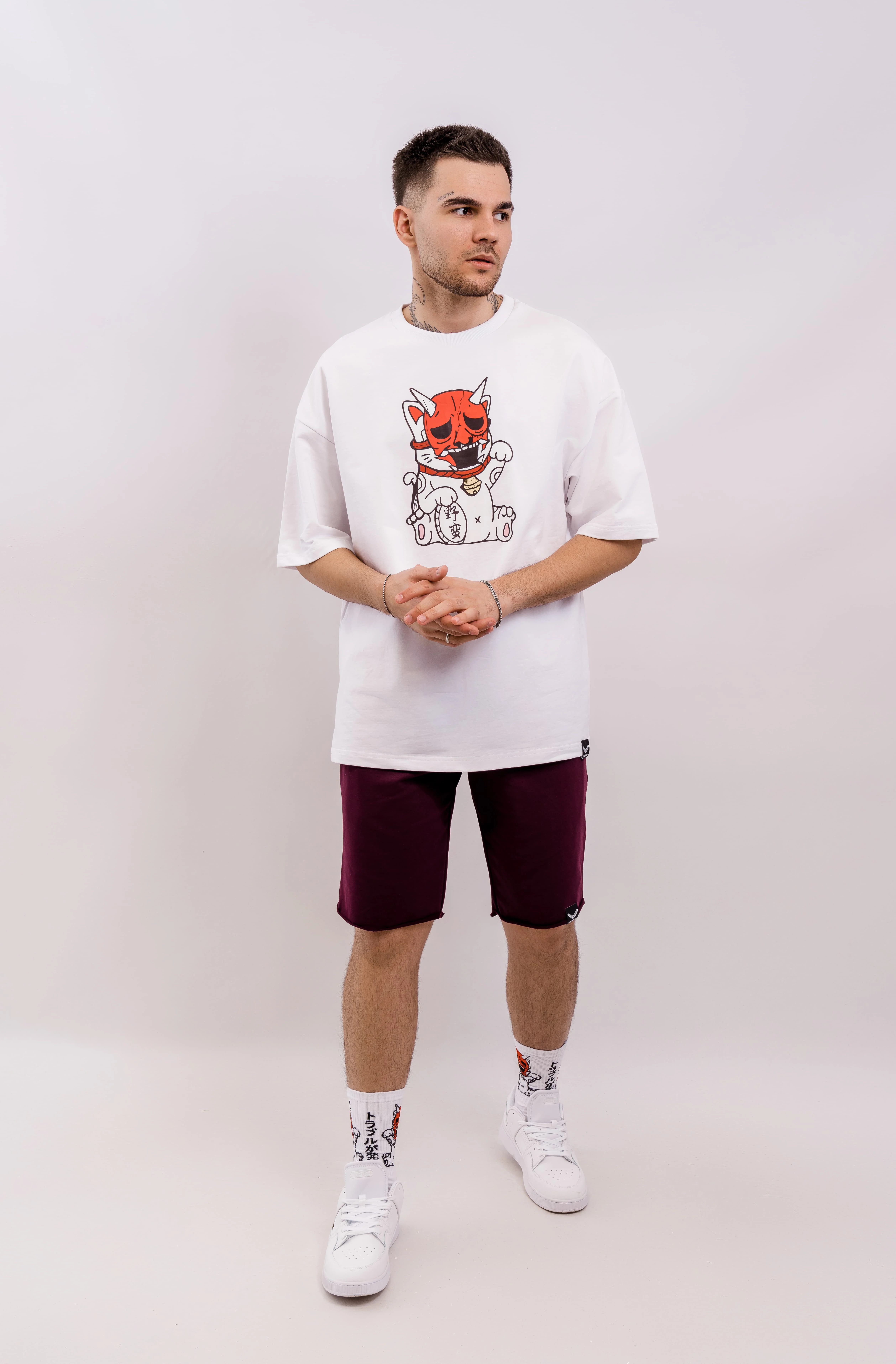 Шорты BMGBRAND «ShortYou»  SH024 (Бордовый) — фото 2