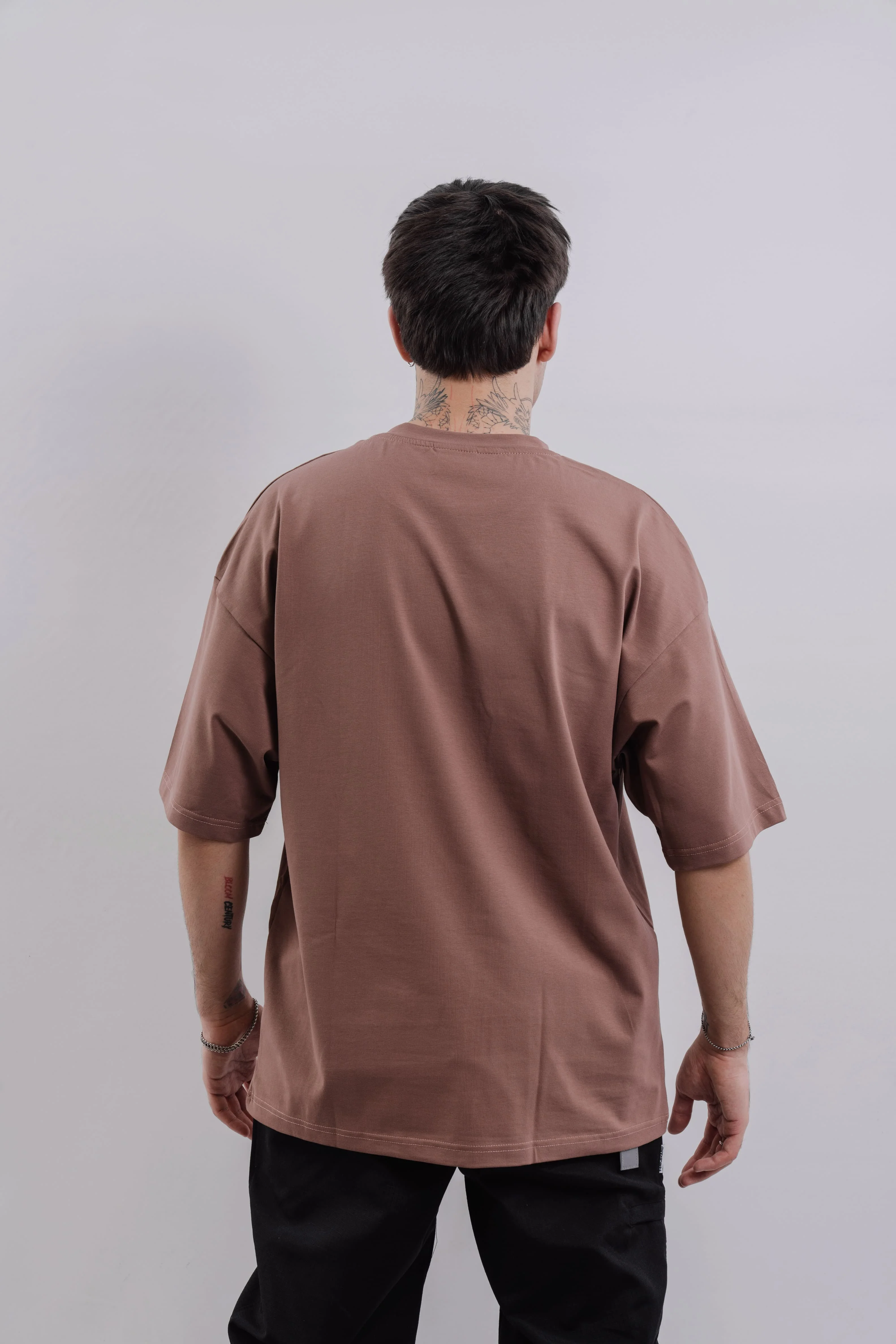 Футболка BMGBRAND (Oversize UR) Какао — фото 2