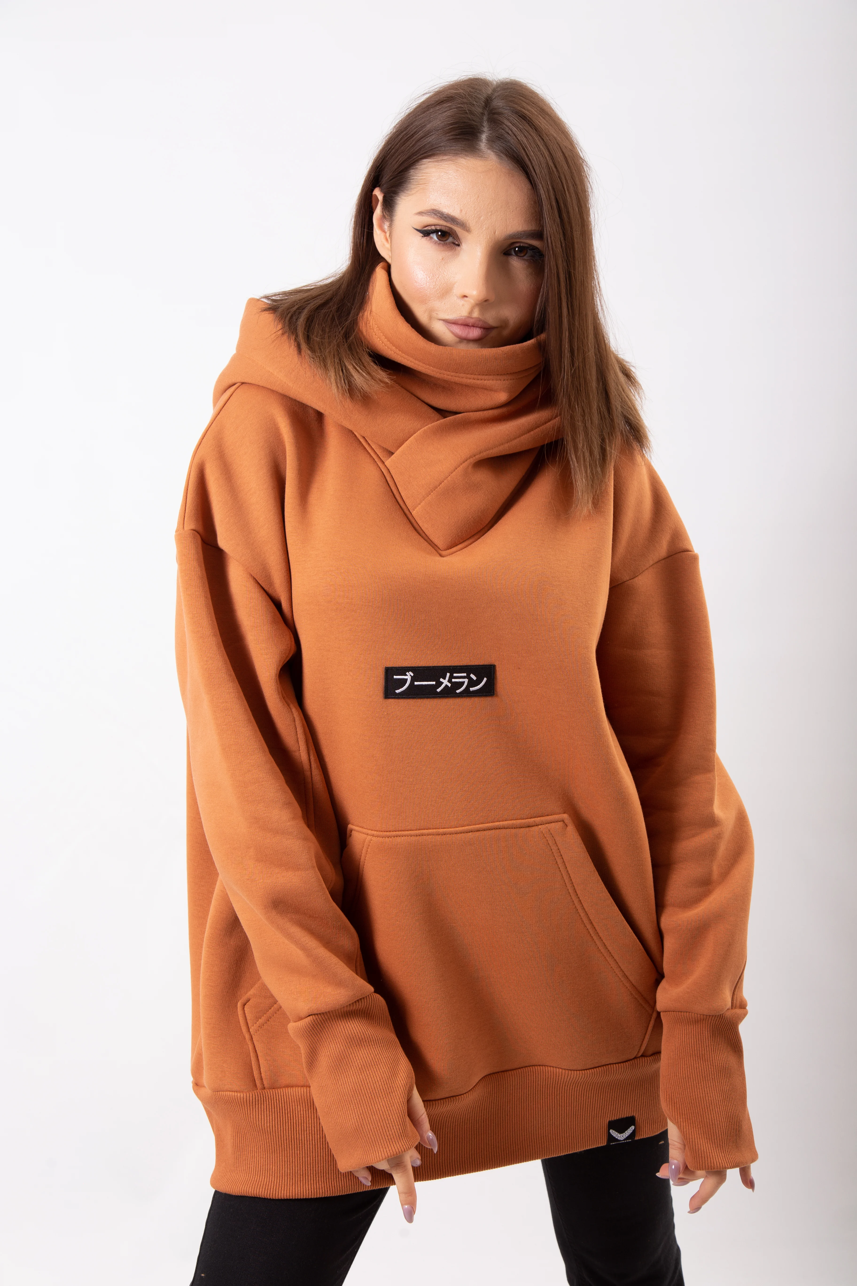 Худи BMGBRAND "Karasu" (Кэмел) 3-х Нитка Начес — фото 2